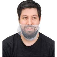 Beard Nets, Nylon, White Les Distributions ICE