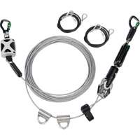 Temporary Horizontal Lifeline, Galvanized Cable Les Distributions ICE