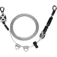 Temporary Horizontal Lifeline, Galvanized Cable Les Distributions ICE