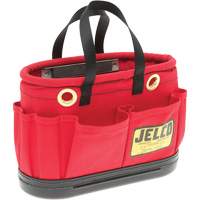 Seau avec aimant pour travail en hauteur, 14" lo x 7" la x 10" h, Toile, Rouge Les Distributions ICE