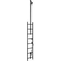 Lad-Saf Cable Vertical Safety System Climb Extension Bracketry, Galvanized Steel Les Distributions ICE