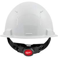 Casque de s&eacute;curit&eacute; &agrave; bordure avant, R&eacute;pond aux normes CSA type 1, Suspension Rochet, Ventil&eacute; Les Distributions ICE