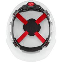 Casque de s&eacute;curit&eacute; &agrave; bordure avant, R&eacute;pond aux normes CSA type 1, Suspension Rochet, Ventil&eacute; Les Distributions ICE