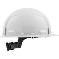Casque de s&eacute;curit&eacute; &agrave; bordure avant, R&eacute;pond aux normes CSA type 1, Suspension Rochet, Non ventil&eacute; Les Distributions ICE