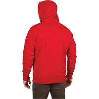 Chandail &agrave; capuchon lourd, Hommes, Petit, Rouge Les Distributions ICE