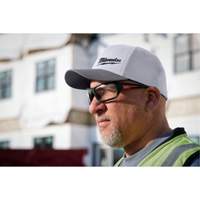 Workskin Fitted Hat, Grey, Poly-Cotton Les Distributions ICE