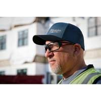 Workskin Fitted Hat, Blue, Poly-Cotton Les Distributions ICE