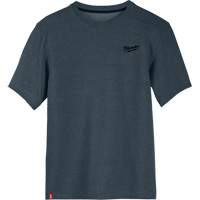 T-shirt de travail hybride, Hommes, Petit, Bleu Les Distributions ICE