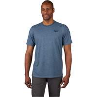 T-shirt de travail hybride, Hommes, Petit, Bleu Les Distributions ICE