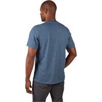 T-shirt de travail hybride, Hommes, Petit, Bleu Les Distributions ICE