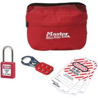 Personal Lockout Kit with Zenex Thermoplastic Padlock, 6 Components Les Distributions ICE