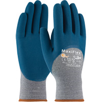 ATG MaxiFlex&reg; Comfort Seamless Knit Gloves, Large, Nitrile Coating, 15 Gauge, Nylon Shell Les Distributions ICE