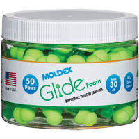 Bouchons d'oreilles en mousse Glide, Vrac - Contenant Les Distributions ICE