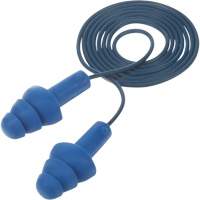 Bouchons d'oreilles pr&eacute;moul&eacute;s E-A-R Ultrafit , Avec cordon, Taille unique, Vrac - Sac en poly, NRR dB NRR 25 dB Les Distributions ICE