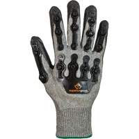 Gants antichocs TenActiv STXFNVB, Moyen, Paume en Synth&eacute;tique, Poignet Poignet en tricot Les Distributions ICE