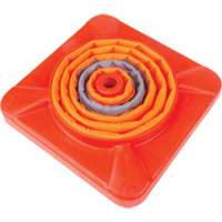 Collapsible Traffic Cone, 18" H, Orange Les Distributions ICE
