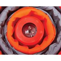 Collapsible Traffic Cone, 18" H, Orange Les Distributions ICE
