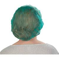 Bouffant Caps, Polypropylene, 21", Green Les Distributions ICE