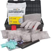 Trousses contre les d&eacute;versements dans une boîte &agrave; outils, Universel, Bac, Absorbance de 31 gal. US Les Distributions ICE