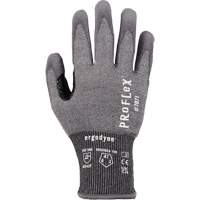ProFlex 7071 PU Coated Cut-Resistant Gloves, Size Small, 18 Gauge, Polyurethane Coated, HPPE/Tungsten Shell, ASTM ANSI Level A7/EN 388 Level F Les Distributions ICE