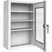 Armoire &agrave; pharmacie verrouillable avec porte en Plexiglas Les Distributions ICE