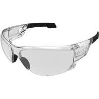 Lunettes de s&eacute;curit&eacute; de type F, Lentille Transparent, Antibu&eacute;e/Anti-&eacute;gratignures, ANSI Z87+ Les Distributions ICE