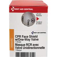 SmartCompliance&reg; Refill CPR Faceshield with One-Way Valve, Single Use Faceshield, Class 2 Les Distributions ICE