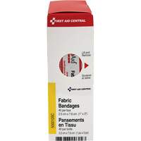 Recharge de bandages adh&eacute;sifs SmartCompliance, Rectangulaire/carr&eacute;e, 3", Tissu, Non st&eacute;rile Les Distributions ICE