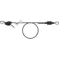 100' Rope Temporary Horizontal Lifeline, Kernmantle Les Distributions ICE