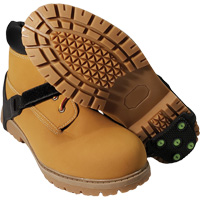 Icetred Heel Traction Device, Rubber/Tungsten Carbide, Stud Traction, One Size Les Distributions ICE