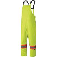 5609 Combinaison de pluie imperm&eacute;able 210D, Polyester/PVC, T-petit, Jaune lime haute visibilit&eacute; Les Distributions ICE