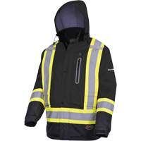 5409 Waterproof Heated Insulated Jacket, Men's, Small, Black Les Distributions ICE