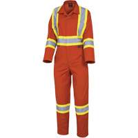 5514W Combinaisons de s&eacute;curit&eacute; pour femmes, T-petit, Orange haute visibilit&eacute; Les Distributions ICE