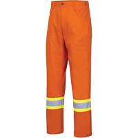 4461 Pantalon de s&eacute;curit&eacute; ultrafrais, Coton, 30, Orange haute visibilit&eacute; Les Distributions ICE