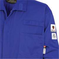 7779 Combinaison ignifuge r&eacute;sistant aux arcs &eacute;lectriques FR-Tech 88/12, Taille 36, Bleu royal Les Distributions ICE