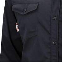 7742 Chemise de s&eacute;curit&eacute; ignifug&eacute;e FR-Tech, Petit, Bleu marin Les Distributions ICE