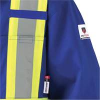 7706 FR-Tech&reg; Flame-Resistant Coverall with Leg Zippers, Size 36, Royal Blue, 9.7 cal/cm² Les Distributions ICE