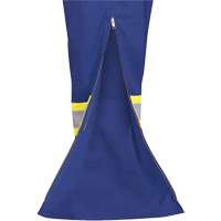 7706 FR-Tech&reg; Flame-Resistant Coverall with Leg Zippers, Size 36, Royal Blue, 9.7 cal/cm² Les Distributions ICE
