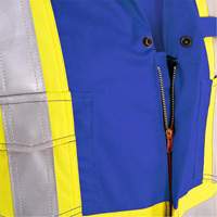 7706T FR-Tech&reg; Flame-Resistant Coverall with Leg Zippers, Size 40 (Tall), Royal Blue, 9.7 cal/cm² Les Distributions ICE