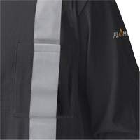 340SFA Chemise de s&eacute;curit&eacute; &agrave; manches longues ignifuge, Petit, Noir Les Distributions ICE