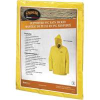 577J Veste imperm&eacute;able, Polyester/PVC, Petit, Jaune Les Distributions ICE