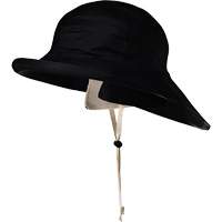 D5050 Chapeau Sou'wester traditionnel noir Dry King, Petit, Noir, Caoutchouc Les Distributions ICE