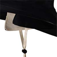 D5050 Chapeau Sou'wester traditionnel noir Dry King, Petit, Noir, Caoutchouc Les Distributions ICE