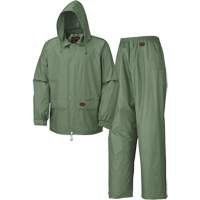 583 V&ecirc;tements imperm&eacute;ables, Polyester/PVC, Petit, Vert Les Distributions ICE