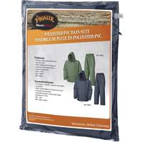 583 V&ecirc;tements imperm&eacute;ables, Polyester/PVC, Petit, Vert Les Distributions ICE