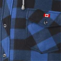 415SS Chemise &agrave; capuche matelass&eacute;e, Hommes, Petit, Multicolore Les Distributions ICE