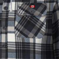 415BG Chemise &agrave; capuche matelass&eacute;e, Hommes, T-petit, Multicolore Les Distributions ICE