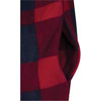 415RB Chemise &agrave; capuche matelass&eacute;e, Hommes, Petit, Multicolore Les Distributions ICE