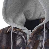 415CM Chemise &agrave; capuche matelass&eacute;e, Hommes, T-petit, Multicolore Les Distributions ICE