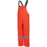 576P FR Safety Bib Pants, Small, High Visibility Orange Les Distributions ICE